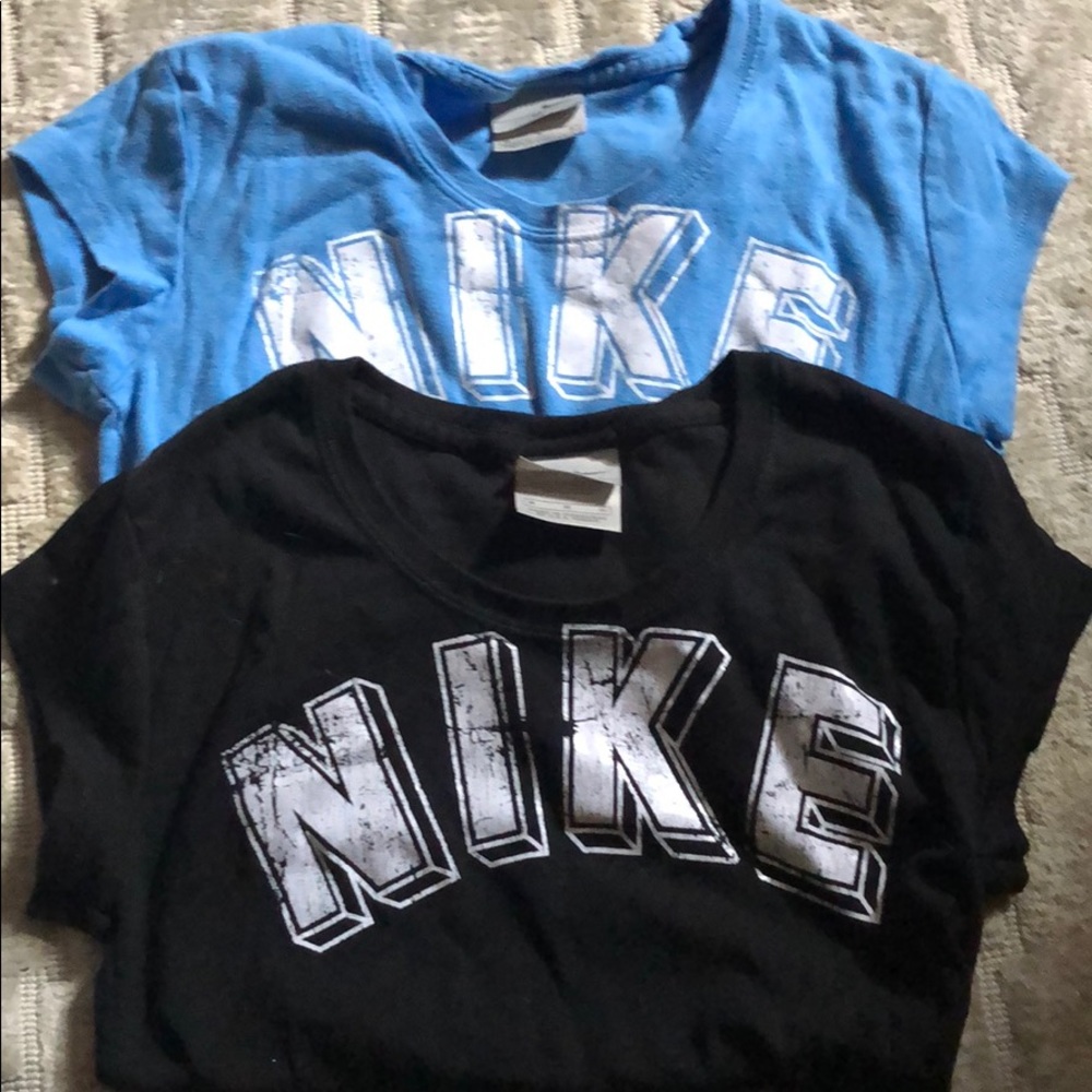 Lot of two Nike tshirts